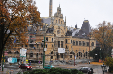 Bývalé lázně - nová galerie v Liberci